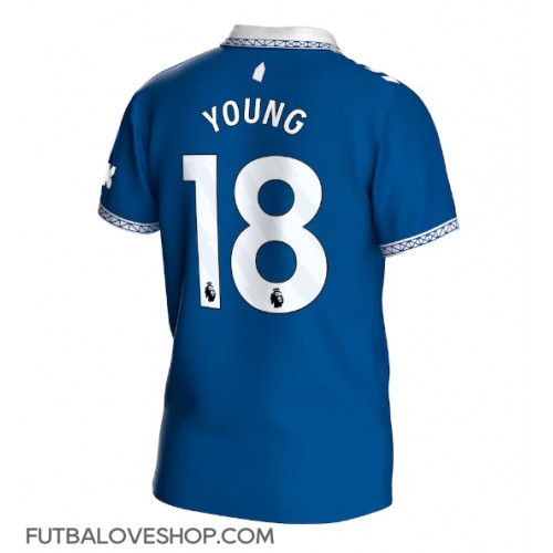 Dres Everton Ashley Young #18 Domáci 2023-24 Krátky Rukáv